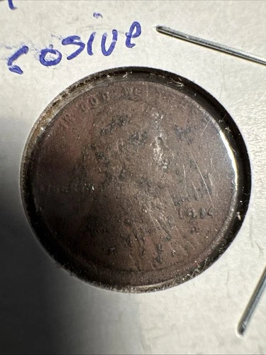 1914-D Lincoln Wheat Cent AG Filler Coin Very Hard to Find In Any Condition