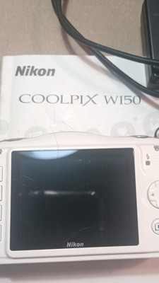 Nikon COOLPIX W150 Compact Camera White Waterproof Shockproof
