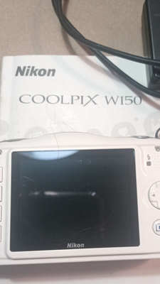 Nikon COOLPIX W150 Compact Camera White Waterproof Shockproof