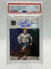 2023-24 Impeccable TEDDY SHERINGHAM. AUTO Tottenham 56/99