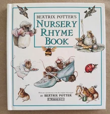 BEATRIX POTTER'S NURSERY RHYME BOOK ~ HARDCOVER 1997 MINIATURE EDITION
