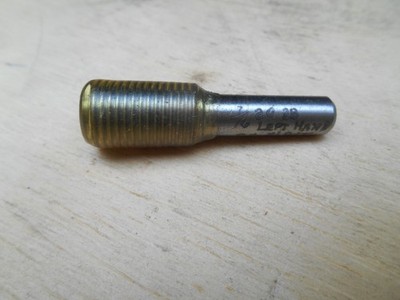7/16 - 20 3B LEFT HAND BEFORE PLATE , GO  THREAD PLUG GAGE , .4060 P.D.