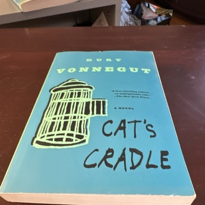 Dial Press Cat's Cradle Kurt Vonnegut Trade Paperback Satire Science Fiction