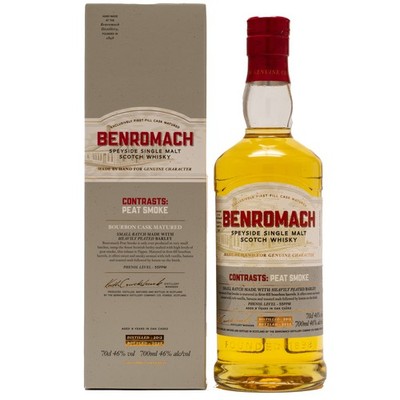 75,57 /L Benromach Contrasts Peat Smoke 2012/2022 Single Malt Scotch Whisky 46%