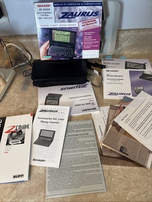 Sharp ZR-3500X Zaurus For Parts Or Repair