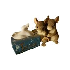 Charming Tails "I'M HERE FOR YOU" Sympathy Mouse by Fitz and Floyd Figurine 