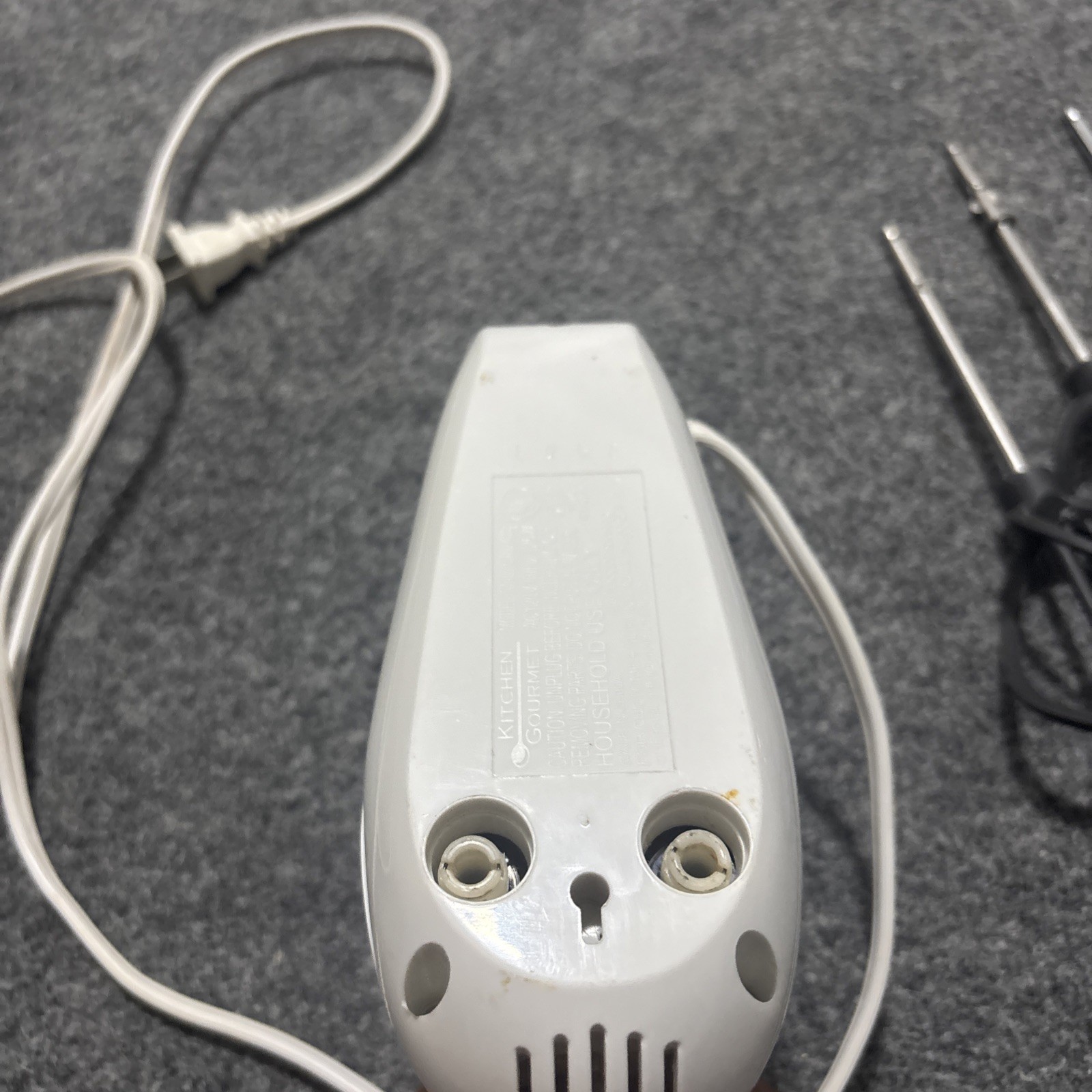 Kitchen Gourmet 5-Speed Electric Hand Mixer