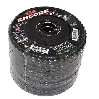 United Abrasives-SAIT 71226 Type 27 Encore Flap Disc, 5-Inch x 7/8-Inch Z 40X, 1