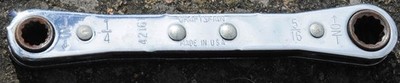 Craftsman umschaltbarer Spezialeinsätze Ringschlüssel 42161 - 1/4'' + 5/16'' - Made in USA