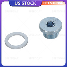 Plug + Gasket For Toyota Lexus Part Number 90341-18016 9034118016 USA