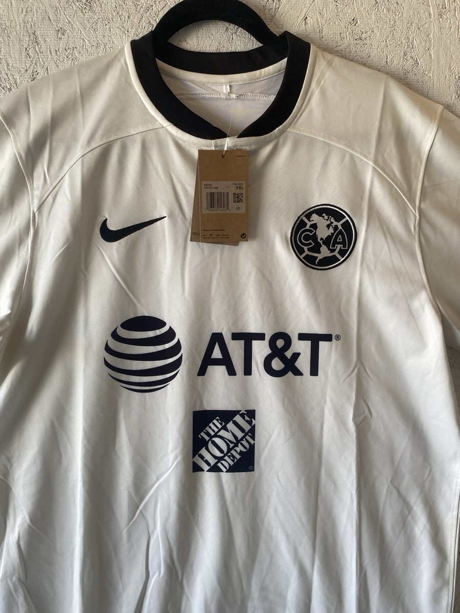 Nike アメリカンフットボールシャツ XXL 23 Men's Nike Club America 2022-23 3rd Stadium Jersey Sz XXL- White