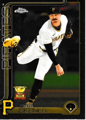 2025 TOPPS CHROME  /  PAUL SKENES "ALL-STAR ROOKIE" TROPHY CARD