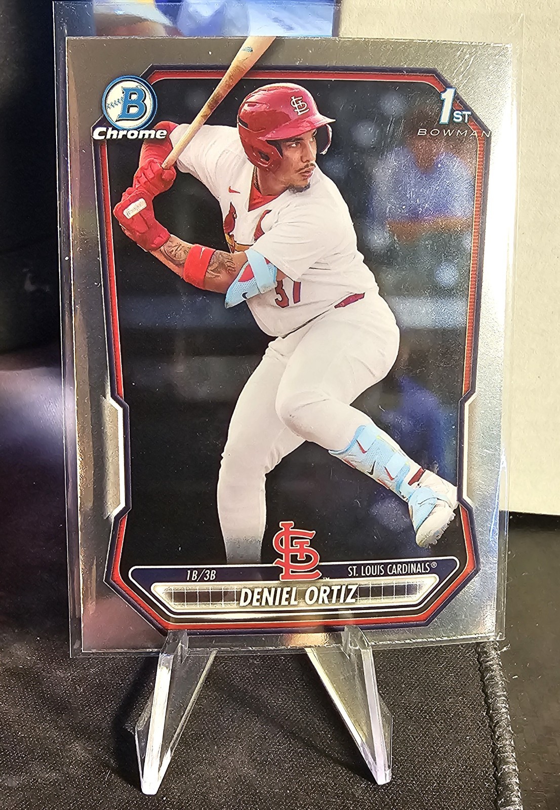 2026 Bowman Baseball #BCP-22 Deniel Ortiz 1st Bowman Chrome Prospect