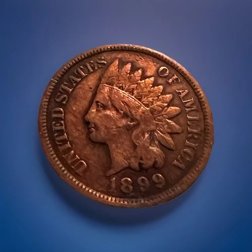 1899 Indian Head Cent Penny “Mega Value ” Nice Details