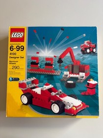 LEGO Designer Set 4100~Maximum Wheels~Manual~Box~Complete