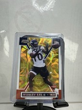 2002 Pacific Exclusive Gold Ashley Lelie Rookie Card #188 Denver Broncos. rookie card picture