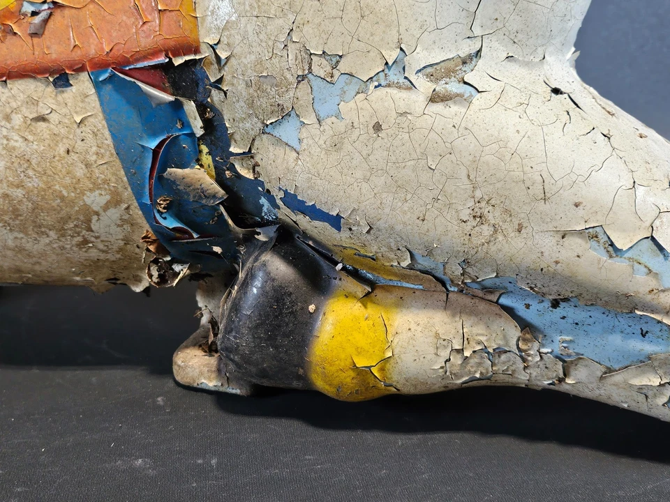 Caballo de aluminio vintage para parque infantil o Spring Rider para restauración Foto 4 de 4