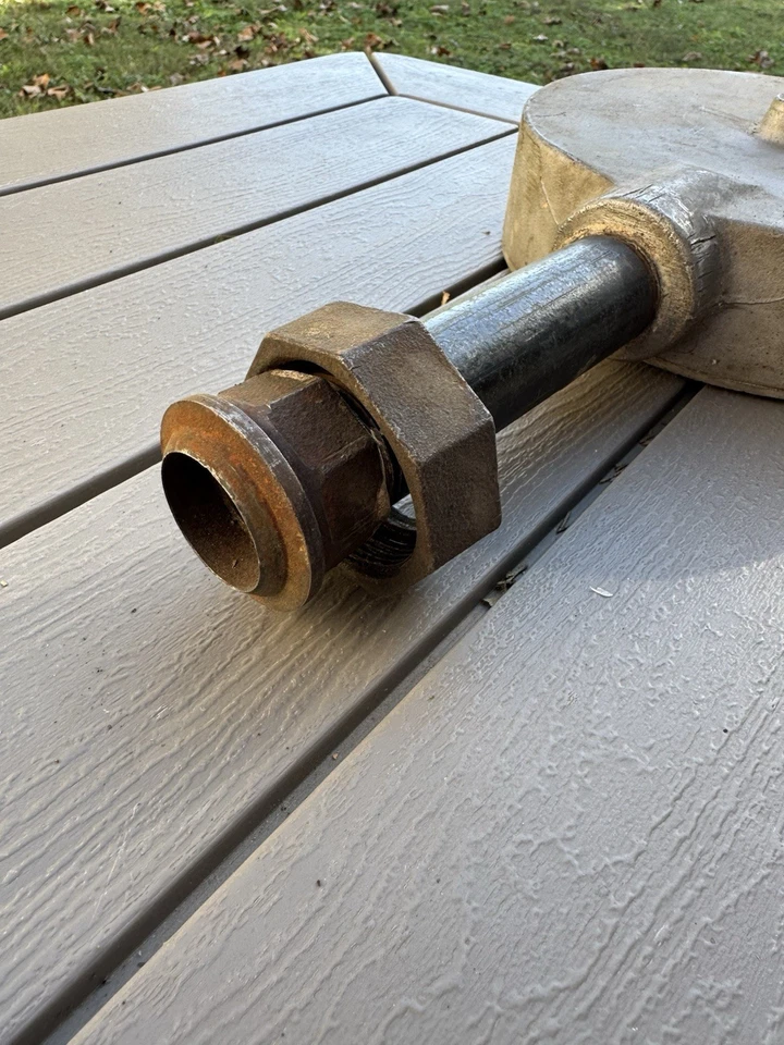 Medidor de nivel de líquido mecánico vintage Supreme Tank de E.F. Gauger Co. Foto 4 de 4