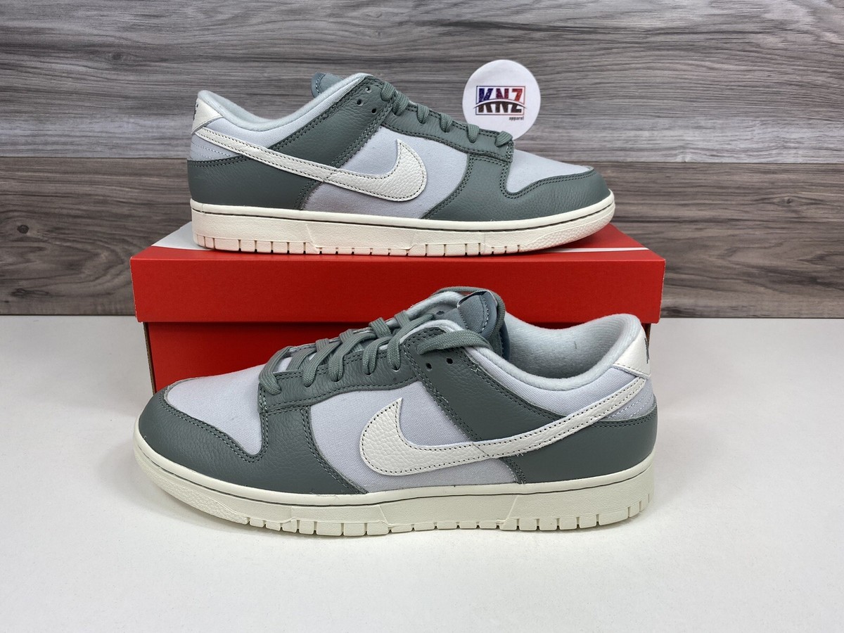 Nike Dunk Low Retro PRM Mica Green White Shoes (DV7212 300) *NEW