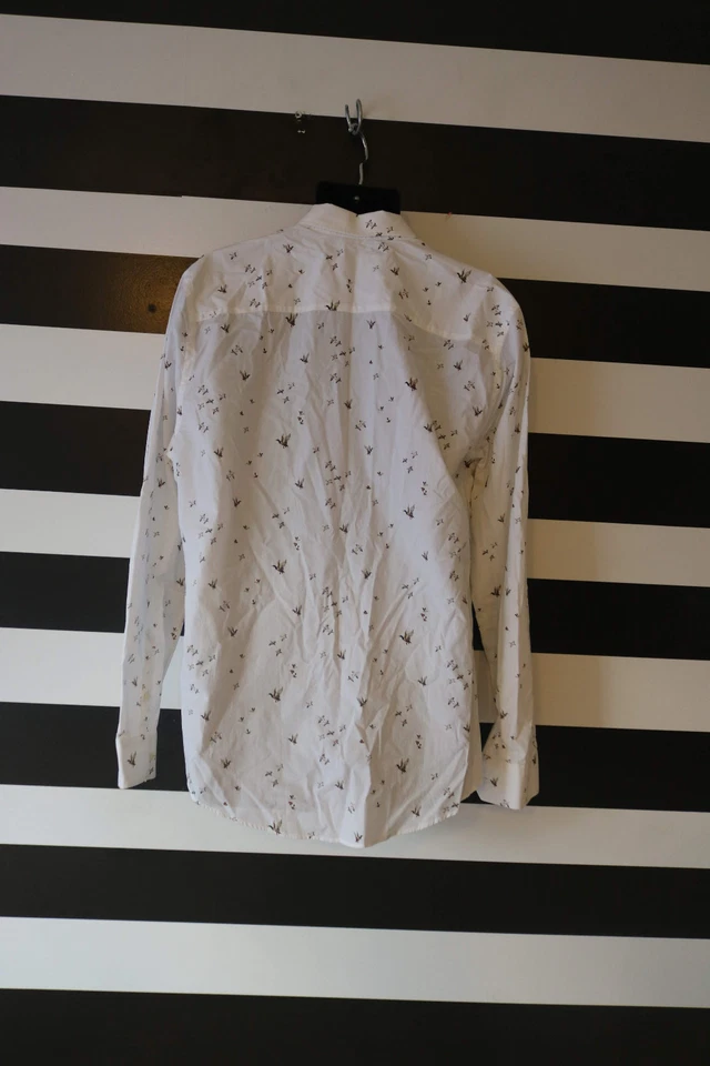 Camisa Chevignon Botón Frontal Estampado Pato Manga Larga Talla XXL Foto 2 de 4