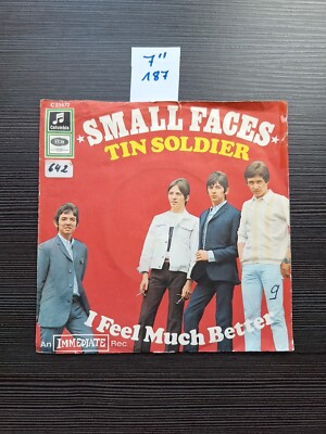 Small Faces Tin Soldier Vinyl Single 7inch Columbia