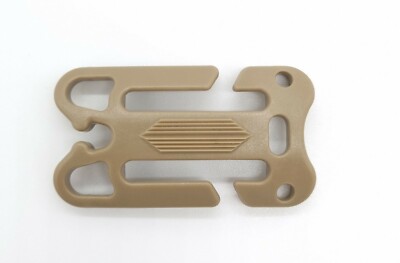 Duraflex Tan499 Irr Web Ende Clip 25MM/2.5cm - Web Wickler Dominator - Schnalle