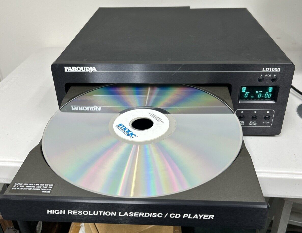 Faroudja LD1000 LaserDisc/CD Player – Rare Audiophile Masterpiece