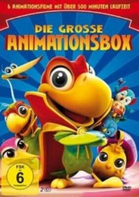 Die grosse Animationsbox - 6 Trickfilme  2 DVD's/NEU/OVP EAN2