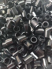 50X NEW PREM GOLF FERRULES .370 BLACK "COLLARED" IRON FERRULES .370 .63" .550OD