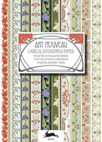 Art Nouveau: Label & Sticker Book by Pepin Van Roojen