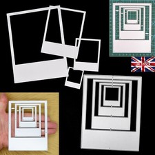 Set aus 4 Polaroid Rahmen Metall Stanzformen,...