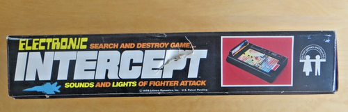 Vintage 1978 Intercept - Electronic Search and Destroy Game - Picture 6 of 14