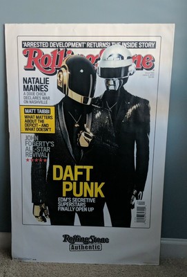 DAFT PUNK Rolling Stone ポスター DAFT PUNK Rolling Stone ポスター 2013 JUNE 6 ROLLING STONE