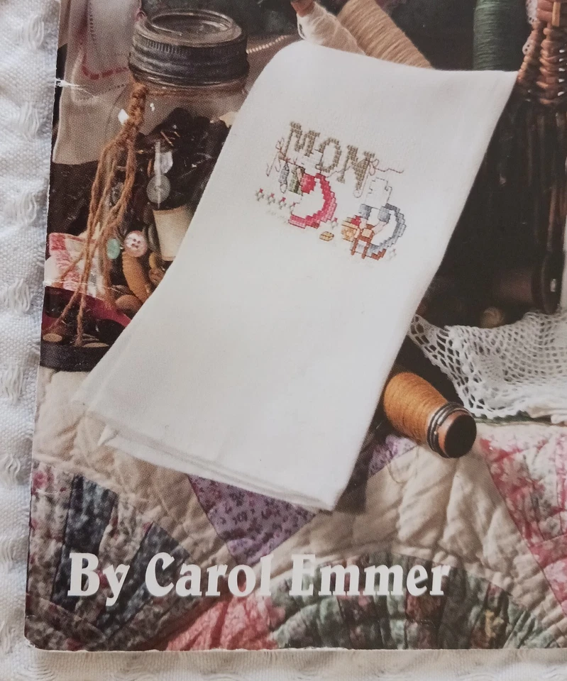 Cross Stitch Leaflet SUNBONNET SUE Yesteryears Sweetheart Carol Emmer 38 Pages - Image 2 of 4