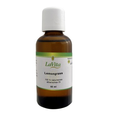 Lavita Lemongrassöl reines ätherisches Duftöl Lemongras Zitronengras Öl - 50 ml