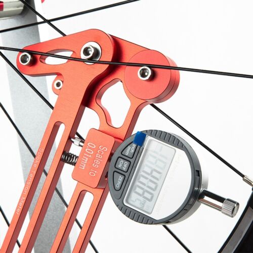 Comodo misuratore di tensione raggio per progetti di costruzione ruote bicicletta fai da te - Foto 1 di 5