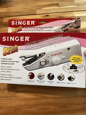 SINGER  NEW 01663 Stitch Sew Quick Portable Mending Machine L030922
