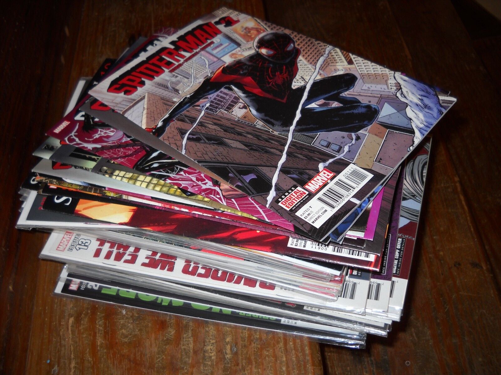 50 Miles Morales Spiderman 1 plus Ultimate Comics  Superior Parker NM Lot#903