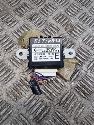 TOYOTA ESTIMA COMPUTER ASSY SCHEINWERFER NIVELLIERUNG 89960-28151 2.4L HYBRID MPV 2014