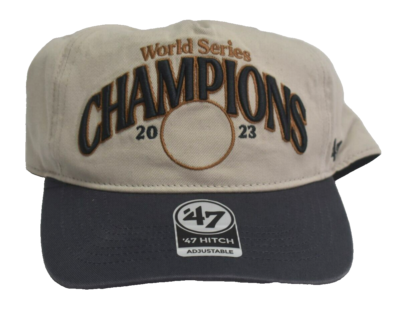 47 Brand Hitch 2023 World Series Champions MLB Licensed MISPRINT