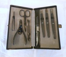 Manicure Set 8 Piece in Case Italy