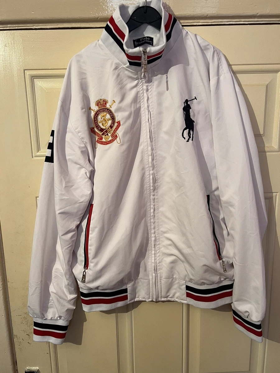 Polo ralph cheap lauren white jacket