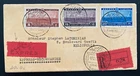1938 Cairo Egypt First Day Cover To Heliopolis Telecommunication Congress