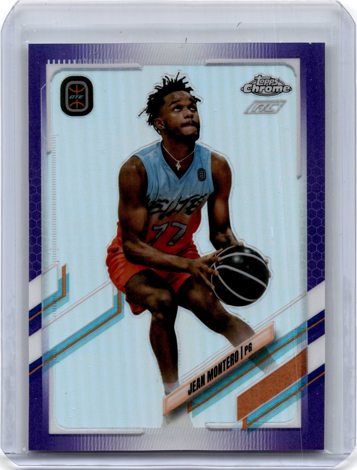 2021-2022 Topps Chrome OTE     Jean Montero Purple #72    /299