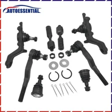 8x Front Suspension Kit Upper Lower Ball Joints Tie Rod for 95-04 Toyota Tacoma