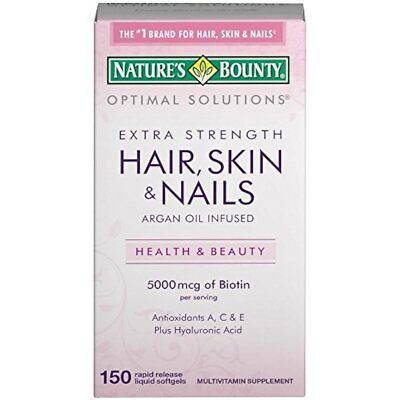 Nature's Bounty, Extra Strength Hair, Skin and Nails -150 Rapid release Softgels