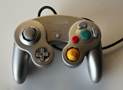 Nintendo GameCube - Original Controller - Pad-DOL-003 - Platinum - Silber - Gut!
