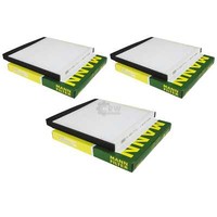 3X Original Mann-Filter Innenraumluft Pollenfilter Innenraumfilter CU 2855