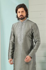 Mens Designer Traditional Ethnic Wear Designer Embroidered Kurta Payjama India