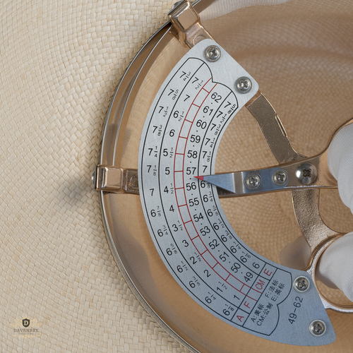 Vintage 1991 Hannibal Lecter Movie Prop Test Panama Straw Hat Mens 7 1/8 Natural - Picture 23 of 24